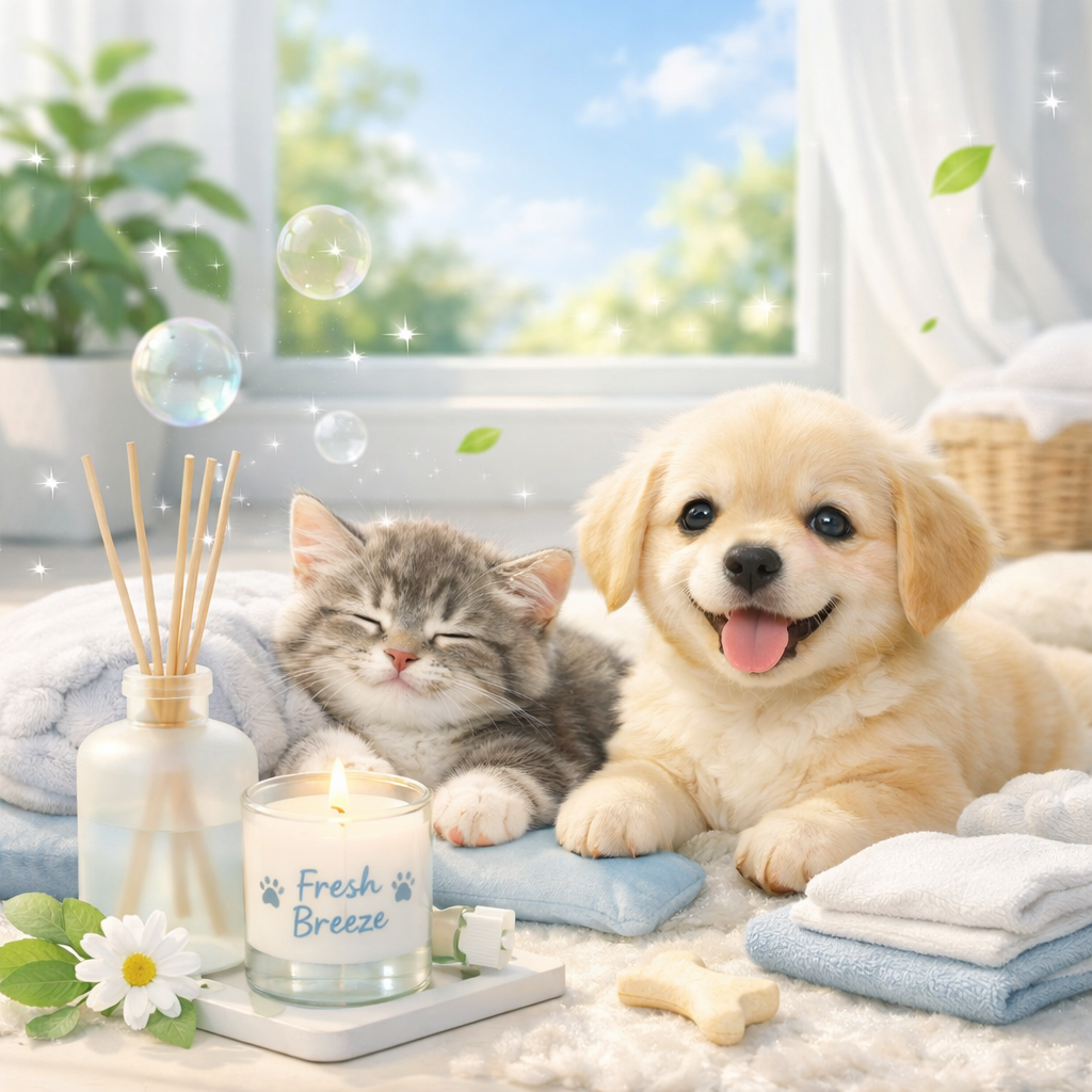 Goodbye Pet Smells, Hello Fresh Home